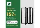 Christmas Sale: 15% Off Doors