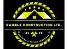 work shops and sheds Summerland --Ramble Construction