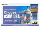 Buy eSIM USA unlimited data from Airhub