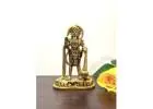 Shop Handcrafted Brass Hanuman Idol for Home Mandir | Yathashilpam