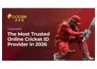 Golden444 – The Most Trusted Online Cricket ID Provider in 2026