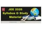 JEE 2026 Syllabus & Study Material