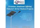 Premium Aluminum Lighting Poles in UAE for Modern Projects