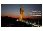 Comfortable Statue of Unity Tour Package from Ahmedabad