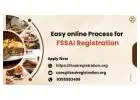 Easy online Process for FSSAI Registration