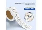 Thank You Stickers That Strengthen Customer Relationships | Stickerjet