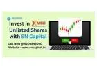 Invest in MSEI Unlisted Shares with SN Capital at Best Price