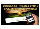 Golden444 – Trusted Online Cricket Betting ID Provider