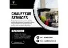 VIP Chauffeur Services Abu Dhabi