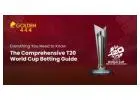 Golden444 - T20 World Cup Betting Guide