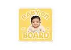 Baby on Board Sticker for Cars | StickerJet