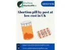 Abortion pill by post at low cost in UK