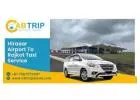 Hirasar Airport to Rajkot Taxi Service – Safe & Affordable Ride