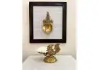 Buy Elegant Brass Wall Decoration Online from Yathashilpam