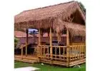 Natural Bamboo Hut Roof Design For Outdoor Spaces