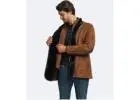 Men’s Shearling Coat – Premium Sheepskin Winter Jacket for Men
