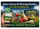 Online Betting ID WhatsApp Number: Fast, Safe & Verified Access