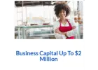 Need Fast Business Capital?
