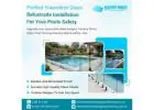 Why choose frameless glass pool fencing panels with professional spigot installation