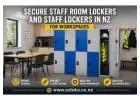 Secure Staff Room Lockers and Staff Lockers in NZ for Workspaces