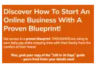 Starting a Home Business without a Blueprint is Handicapping Yourself!