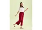 Palazzo Pants for Women by Go Colors – Elegant Comfort for Everyday Style