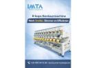 8-kops borduurmachine – werk sneller, slimmer en beter!